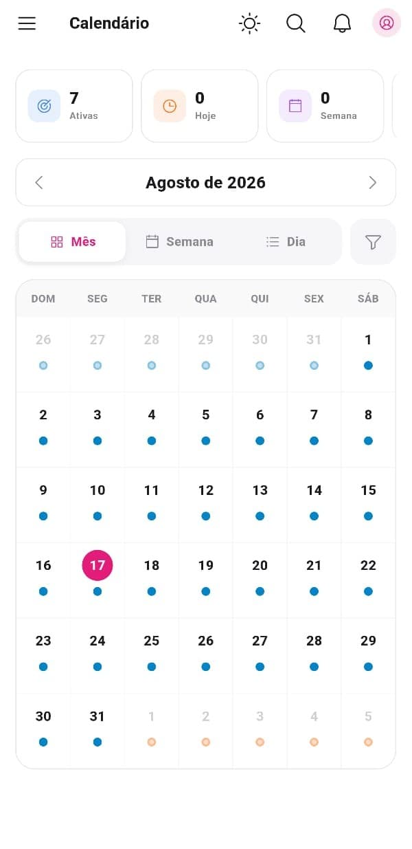 Um calendário com mais contexto