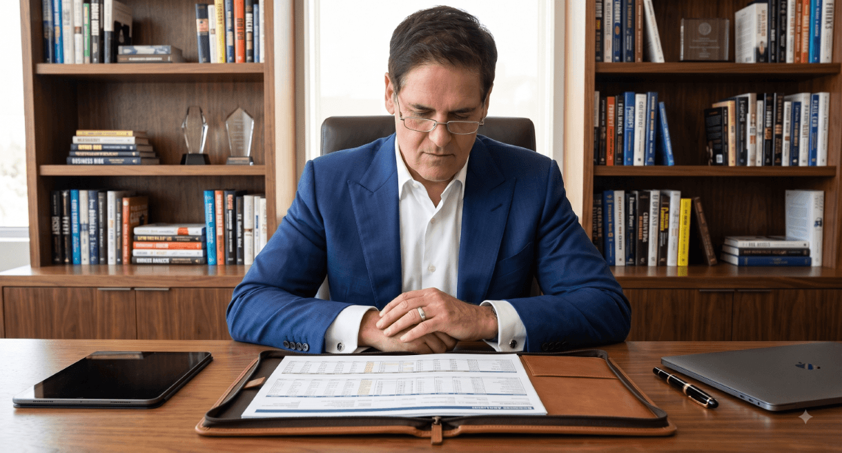Mark Cuban e suas tarefas diárias.